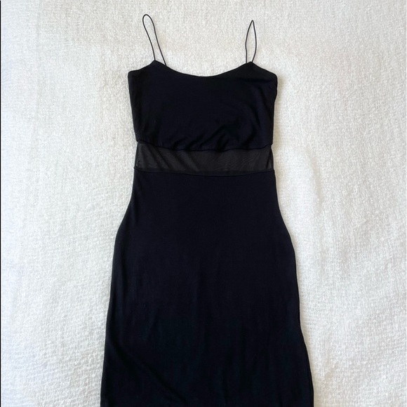 ASOS | Little black dress (LBD) with mesh details - Picture 2 of 4